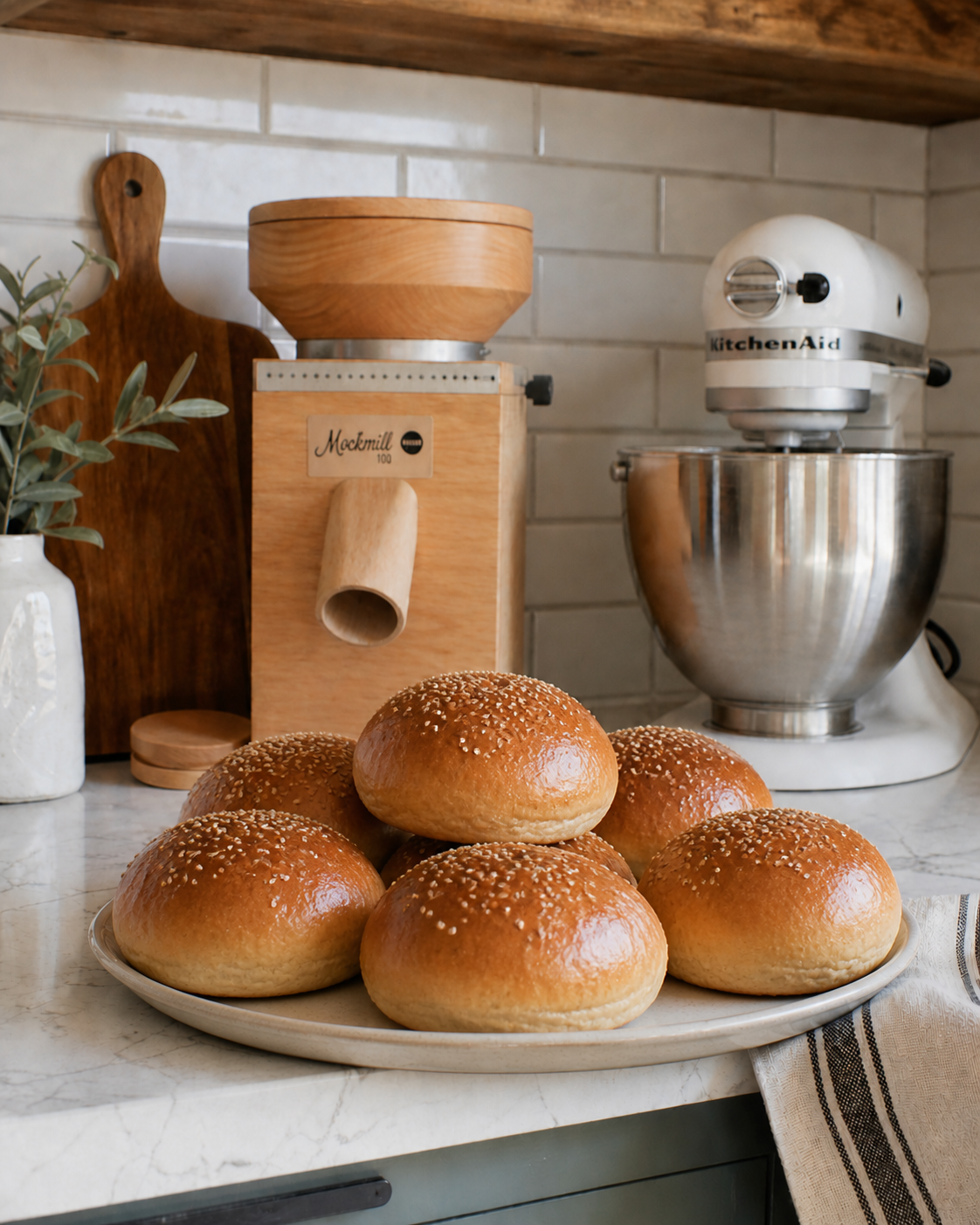 Sourdough Hamburger Buns (That Won’t Emotionally Damage You Like Store-Bought Ones)